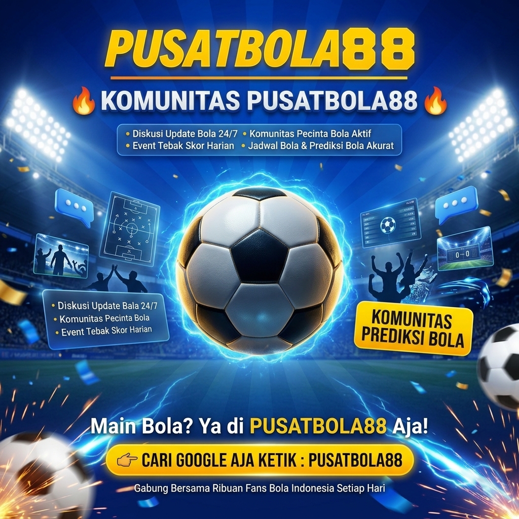 PUSATBOLA88 Promo Banner & Link Alternatif Situs Bola